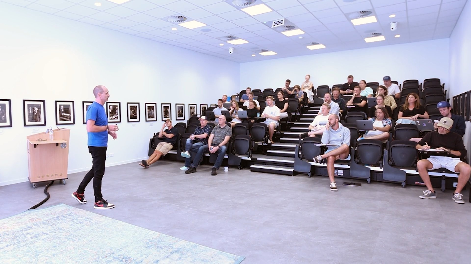 Leaders collaborating inside the Peregian Digital Hub